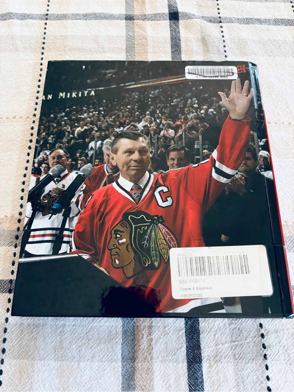 Stan Mikita Bob Verdi Forever a Blackhawk Hardcover Book 2011 NHL Hockey Chicago